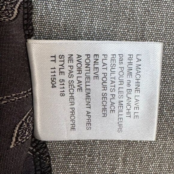 90s Vintage Jamie Sadock Golf Black Gray  Side Collar Zip Cap Sleeve Top Size XL - Picture 12 of 12